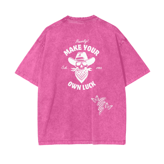 Lucky Oversized Graphic Tee