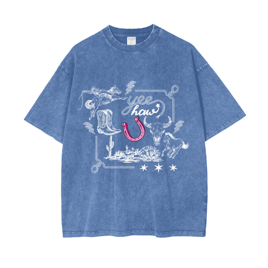YeeHaw Oversized Graphic Tee
