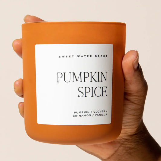 Pumpkin Spice 15oz Candle (70+ Hours of Burn Time)