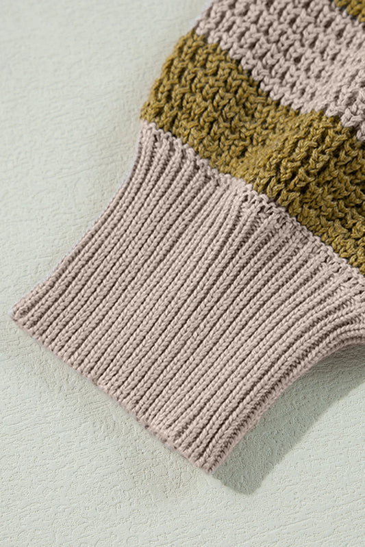 City Grid Turleneck Sweater