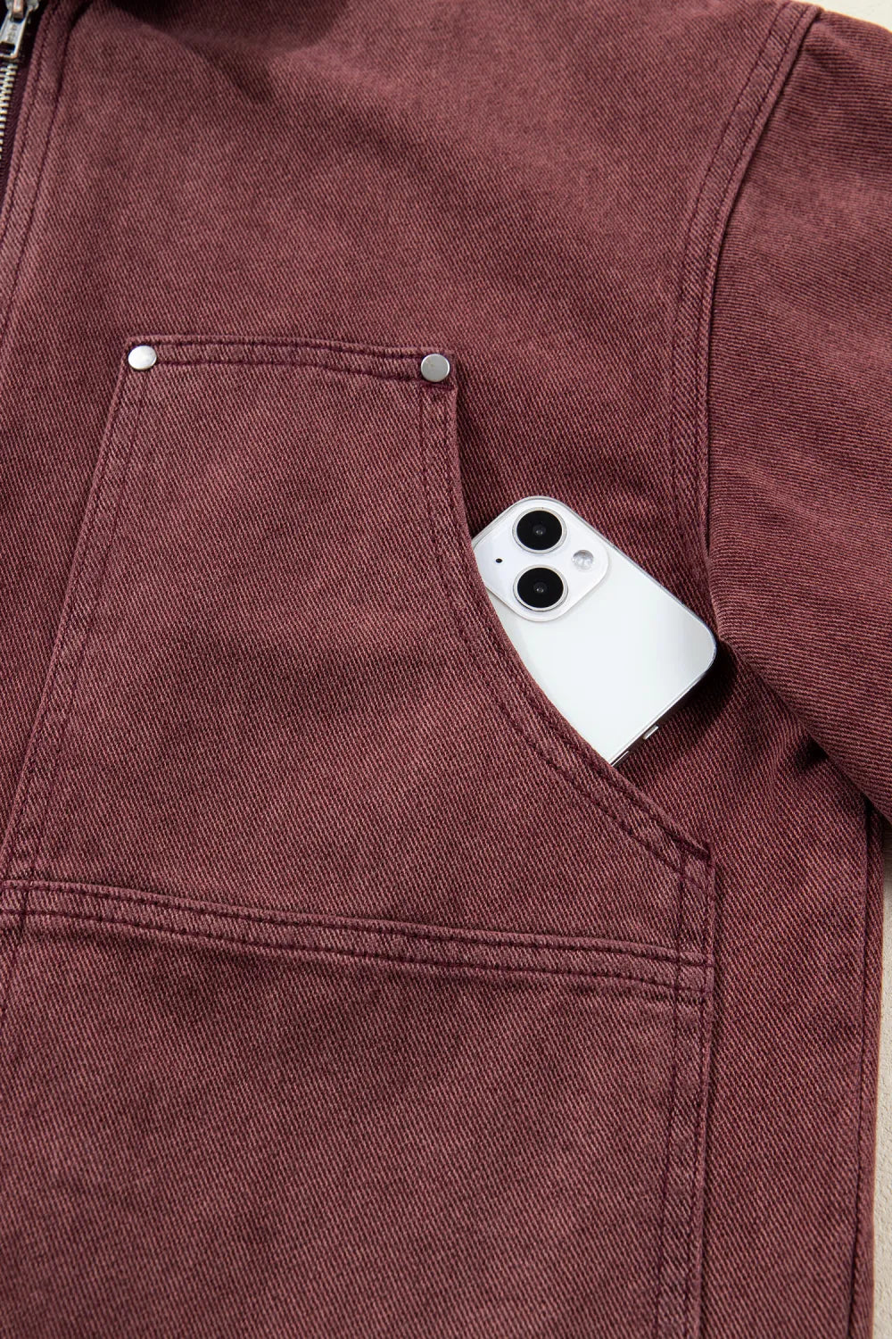 Stars Hollow Denim Shacket