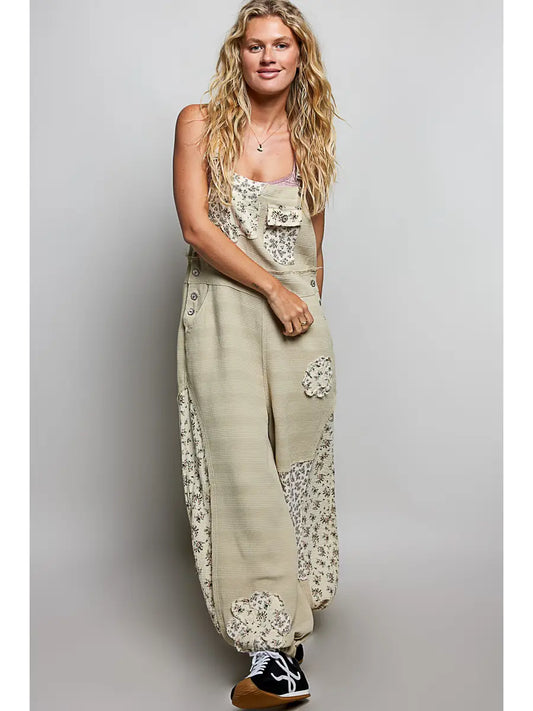 Gypsy Soul Patchwork Overalls