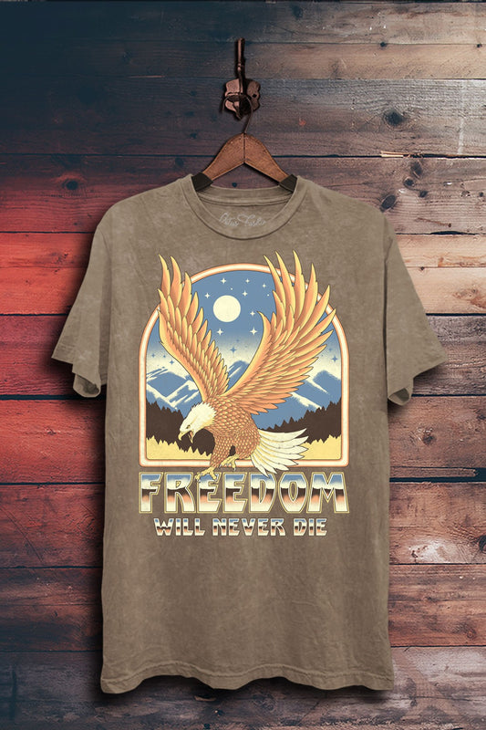 Plus - Freedom Will Never Die Graphic Tee