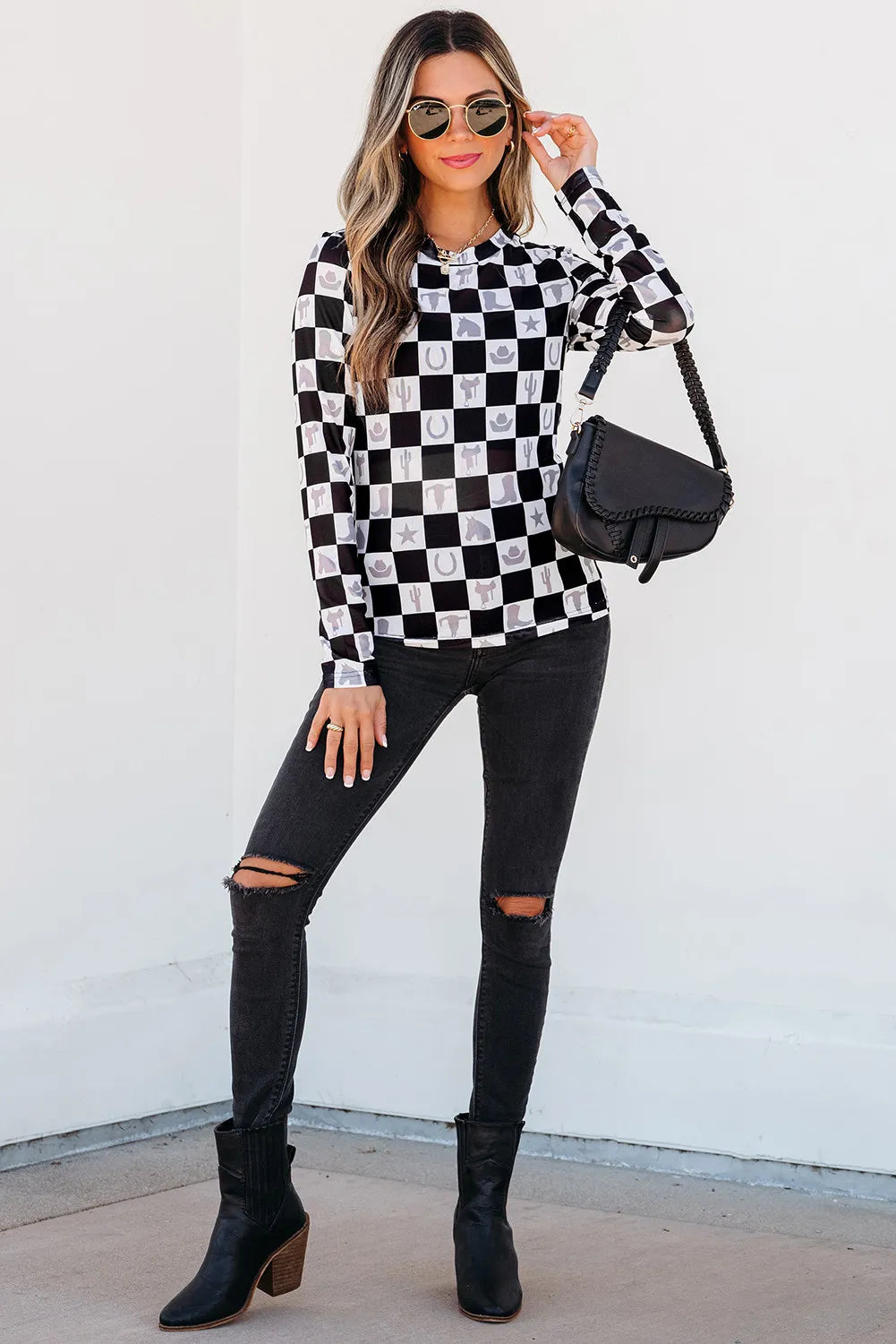 Howdy Mesh Long Sleeve