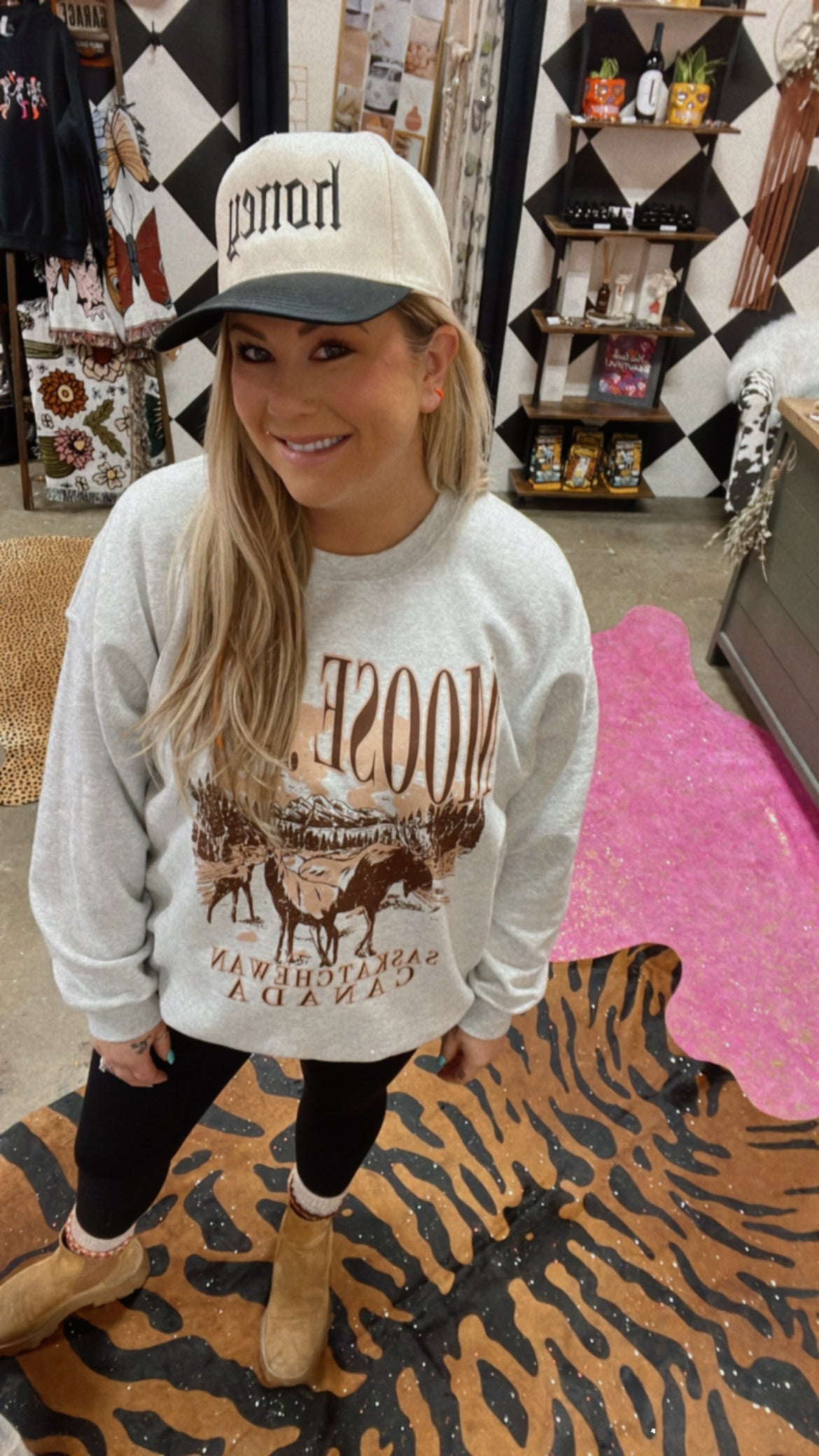 PRE ORDER Vintage Style Moose Jaw Crewneck