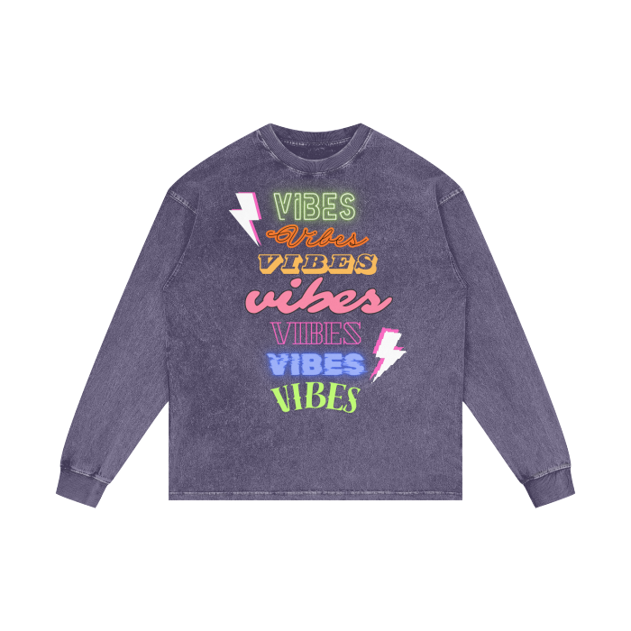 Vibes Oversized Long Sleeve