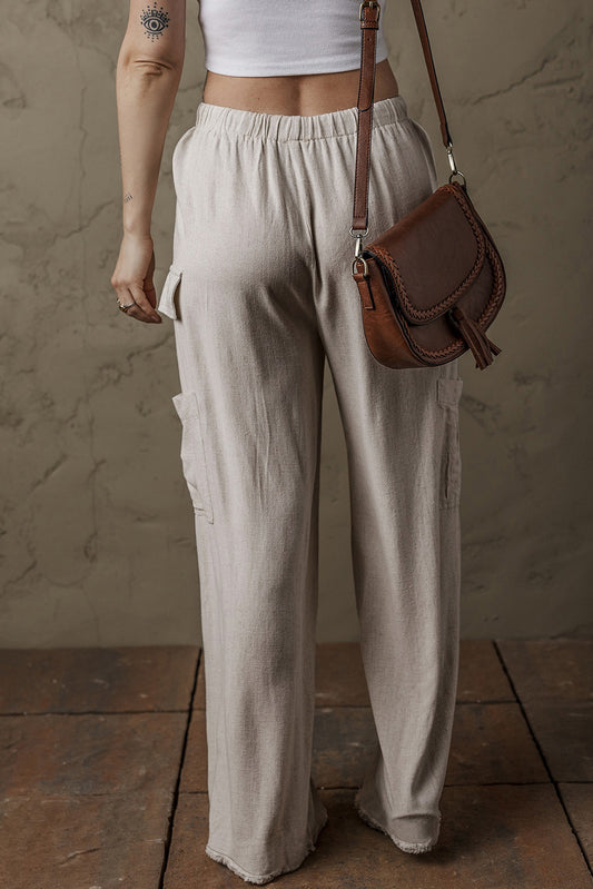 Somewhere Else Linen Pants