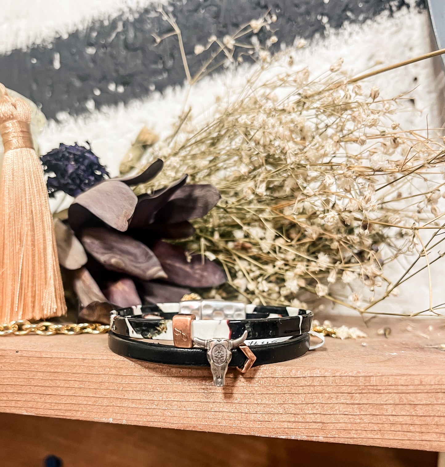 Lil Bull Leather Bracelet