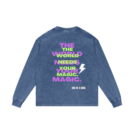 Vibes Oversized Long Sleeve