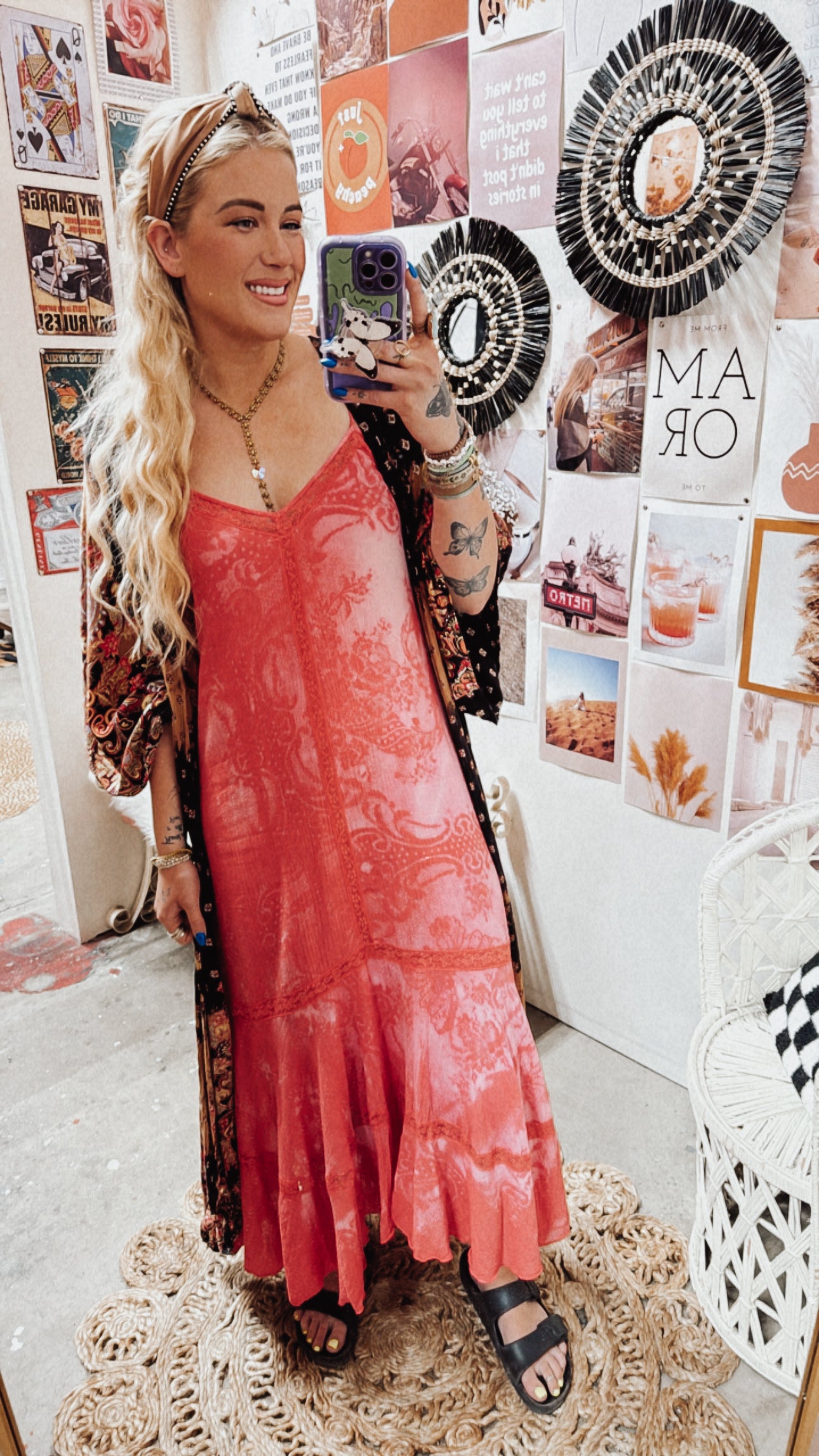 Summer Fling Hi Low Maxi Dress