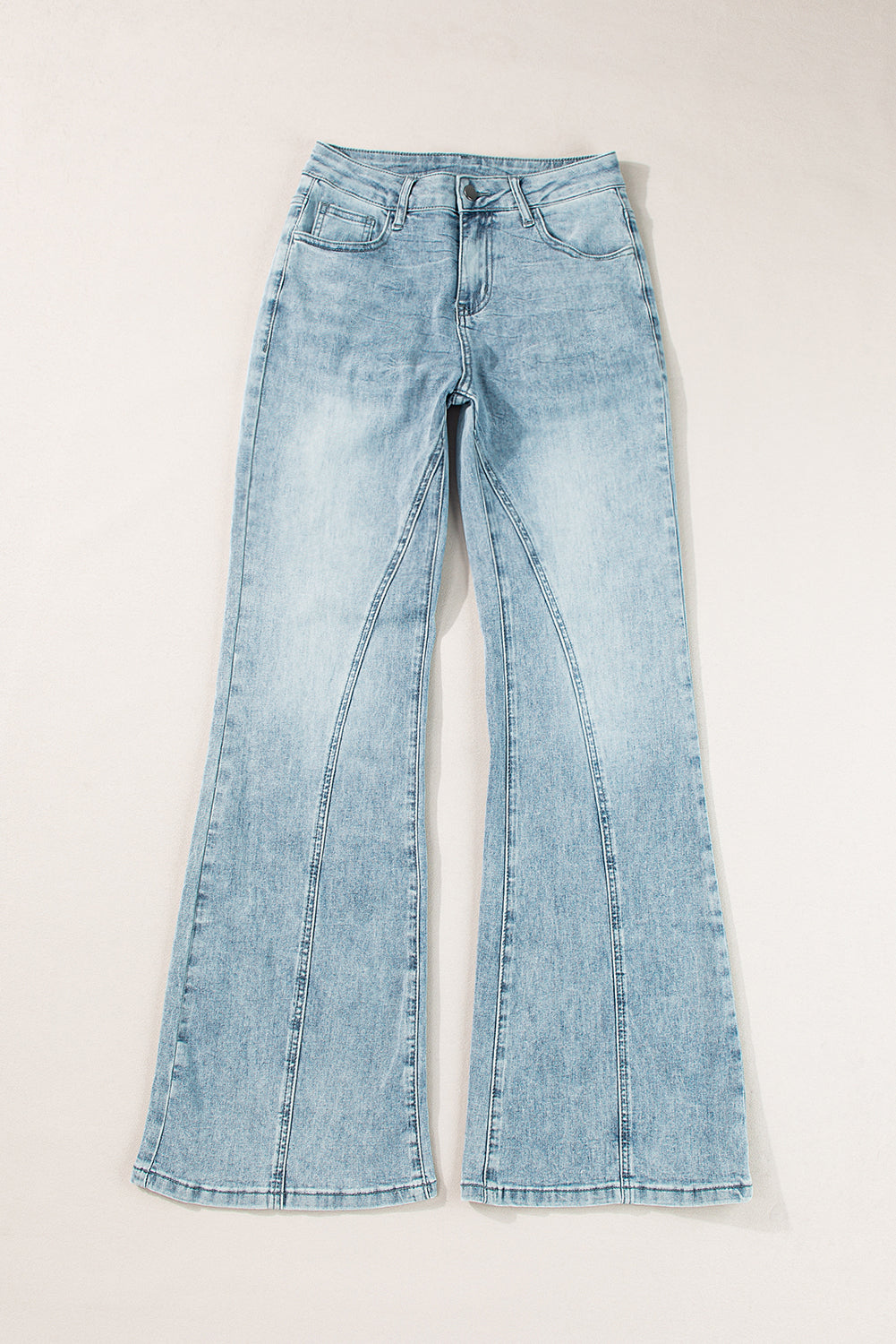 Dusk Drift Acid Wash Wide-Leg Jeans