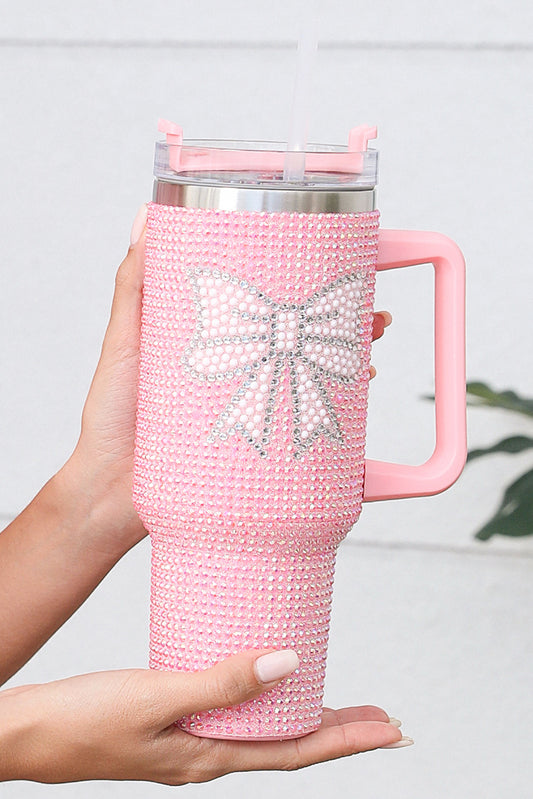 Bedazzled Bow Tumbler
