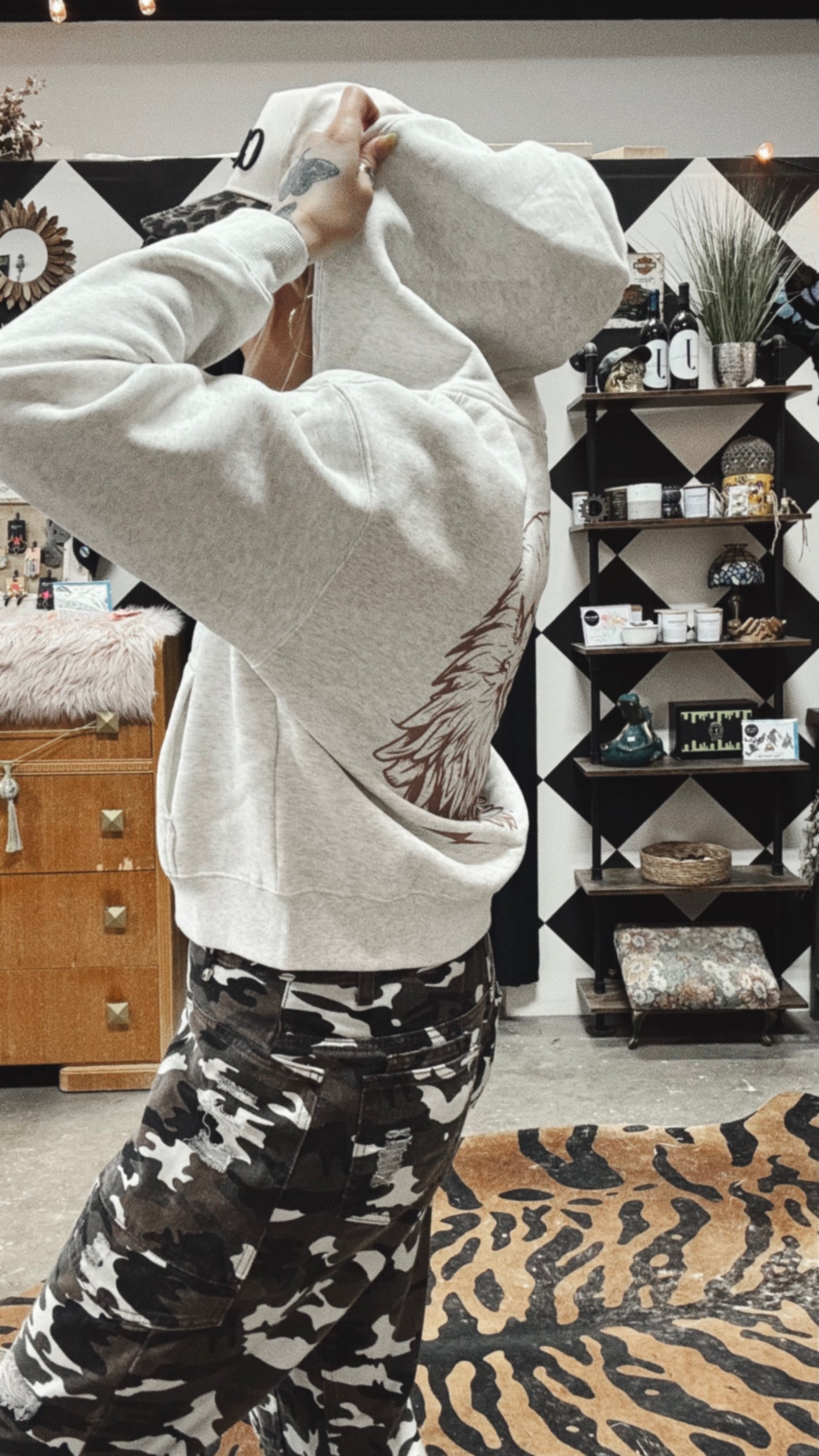 Spirit Animal Boxy Hoodie