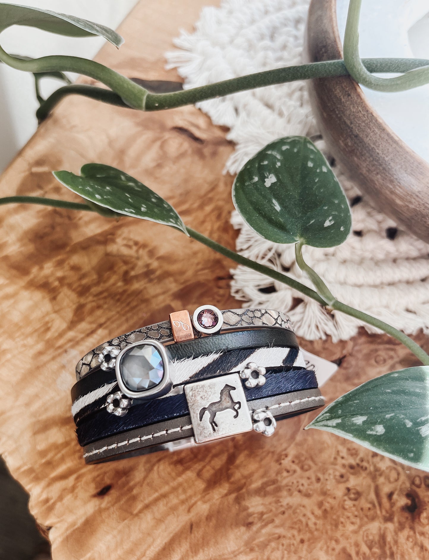 “Bronco” Leather Bracelet