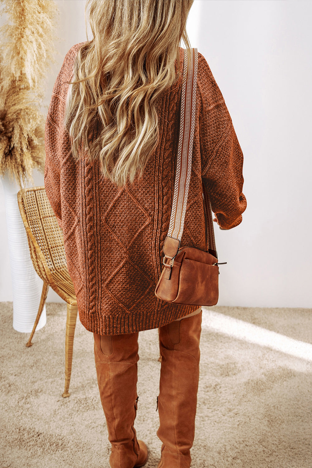 Mocha Mornings Sweater Dress
