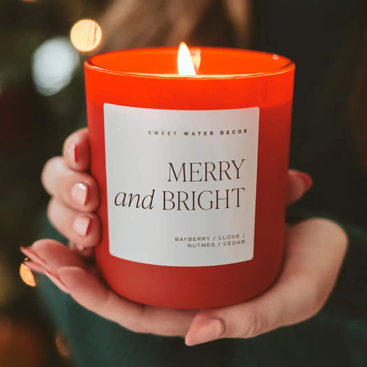 Merry & Bright 15oz Soy Candle