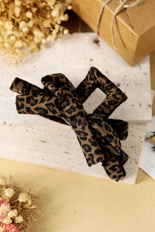 Leopard Luxe Claw Clip