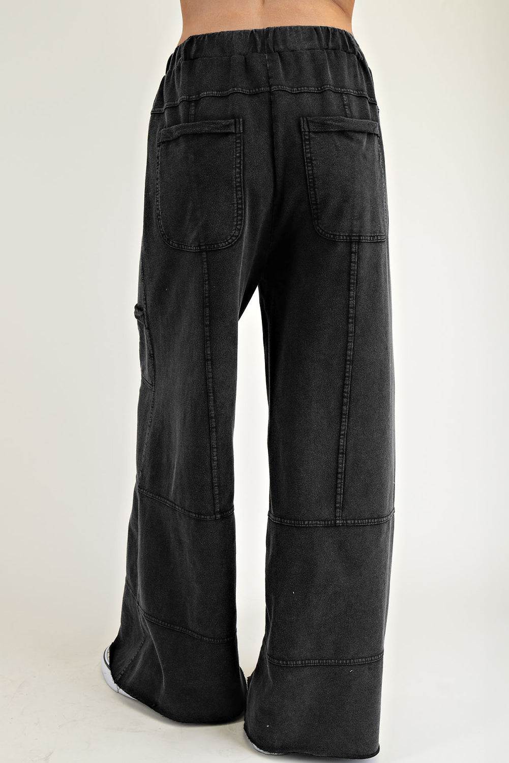 Stone Trail Wide Leg Cargo Sweats