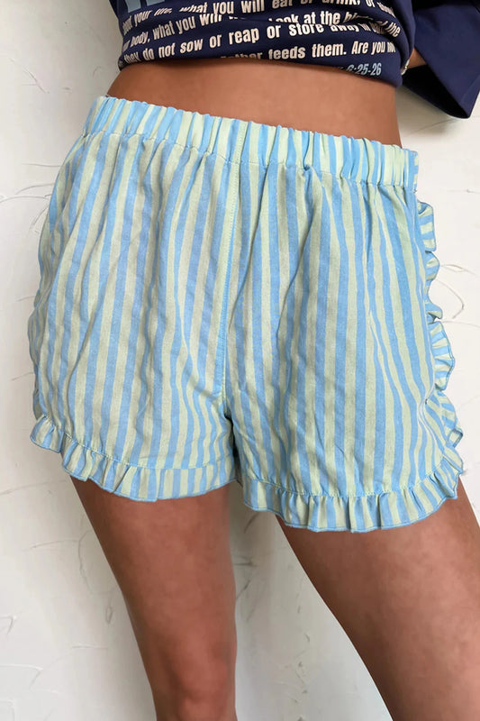 Summer Spritz Ruffle Shorts