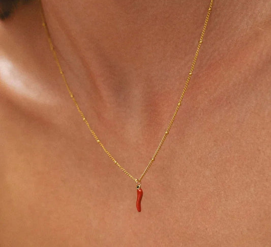 Red Hot Highway Necklace