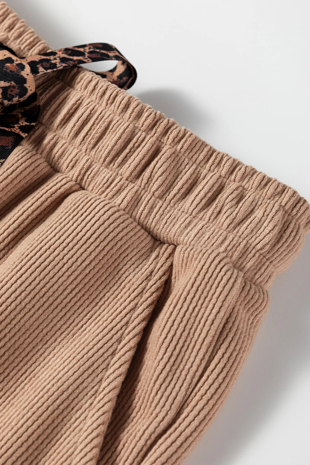 Wild & Cozy Cord Sweater/Sweats Set