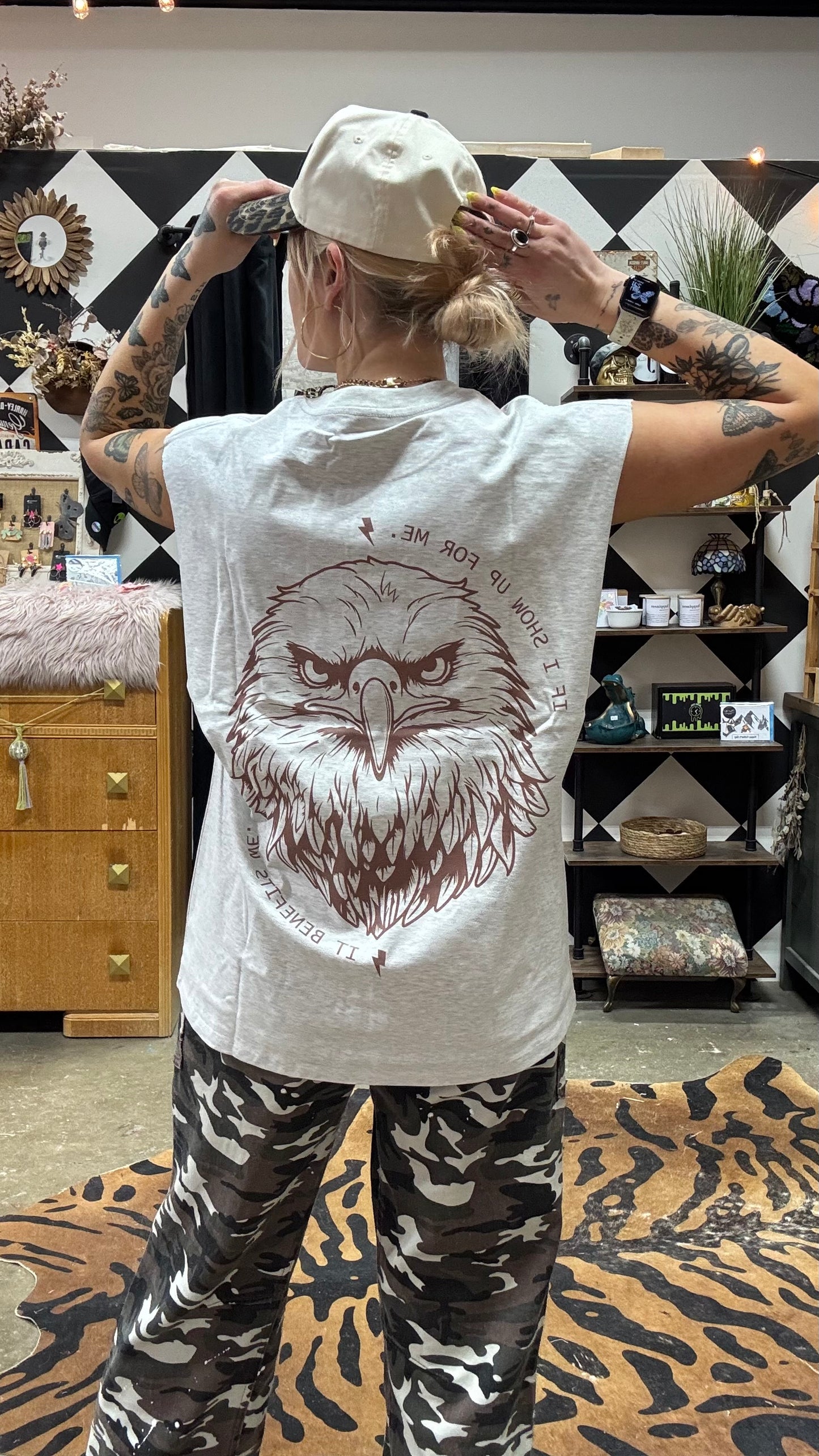 Show Up Spirit Animal Tank
