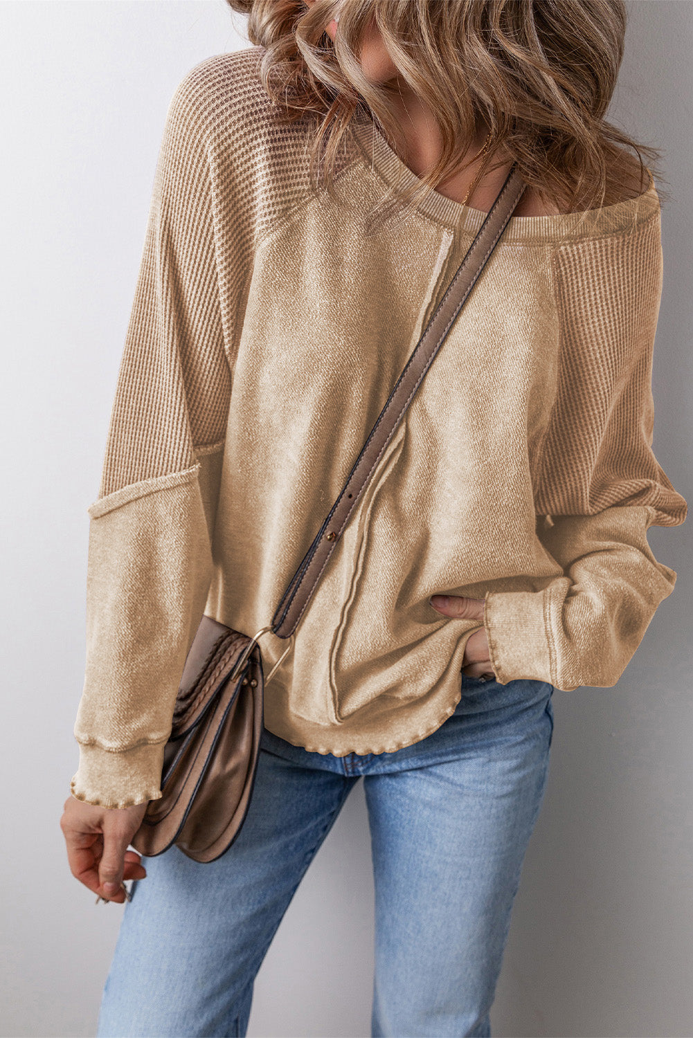 Imagine That Waffle Knit Sweater