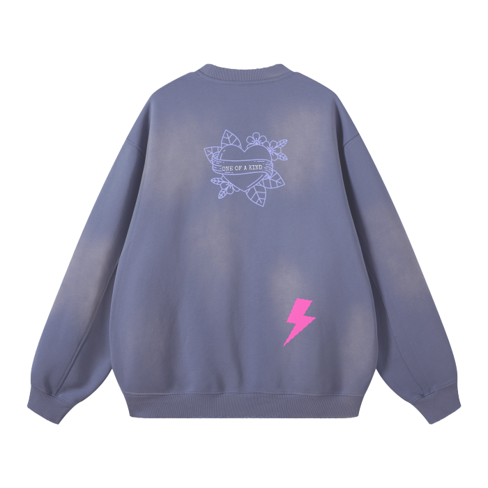 One of a Kind Original Oversized Crew