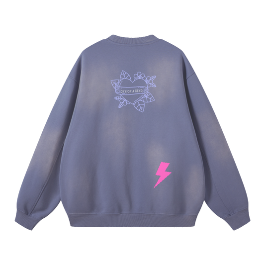 One of a Kind Original Oversized Crew