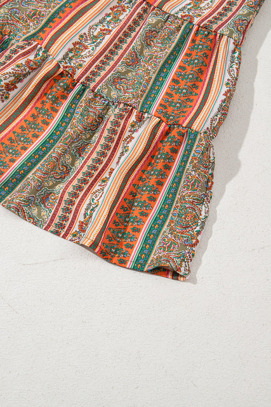 Crimson Caravan Dress