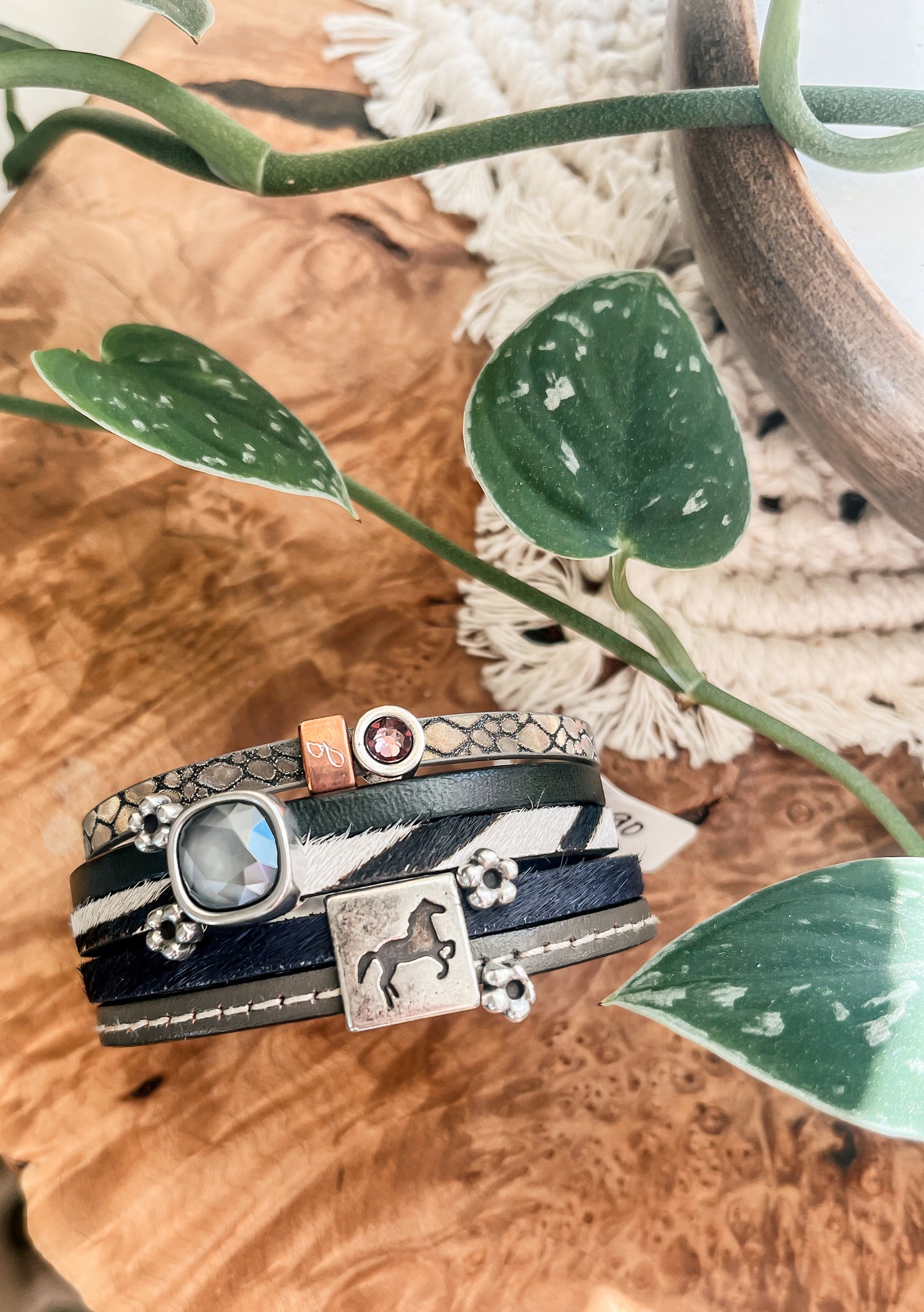 “Bronco” Leather Bracelet