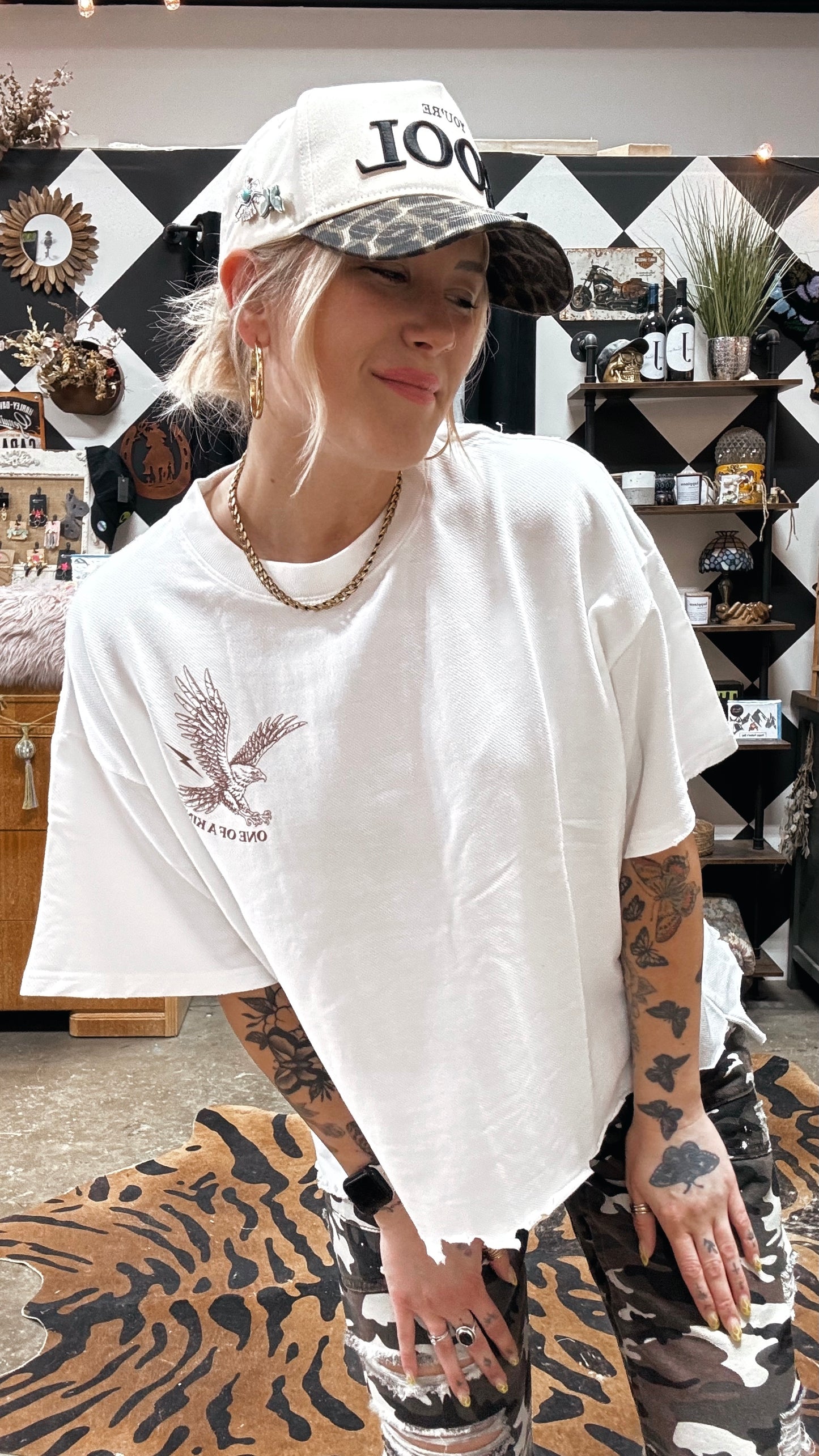 Show Up Spirit Animal Tee