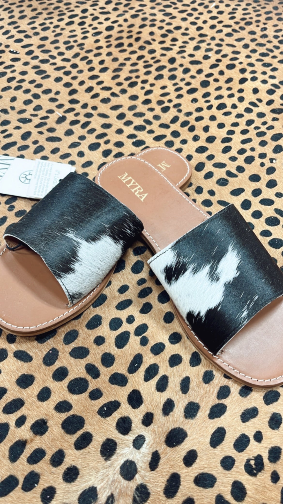 Moo Moo Slide Sandals
