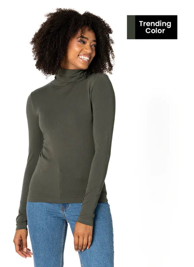 C'est Moi Bamboo Turtleneck