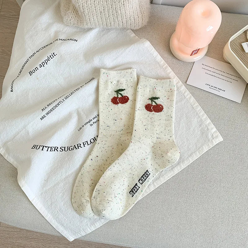 Cherry Socks