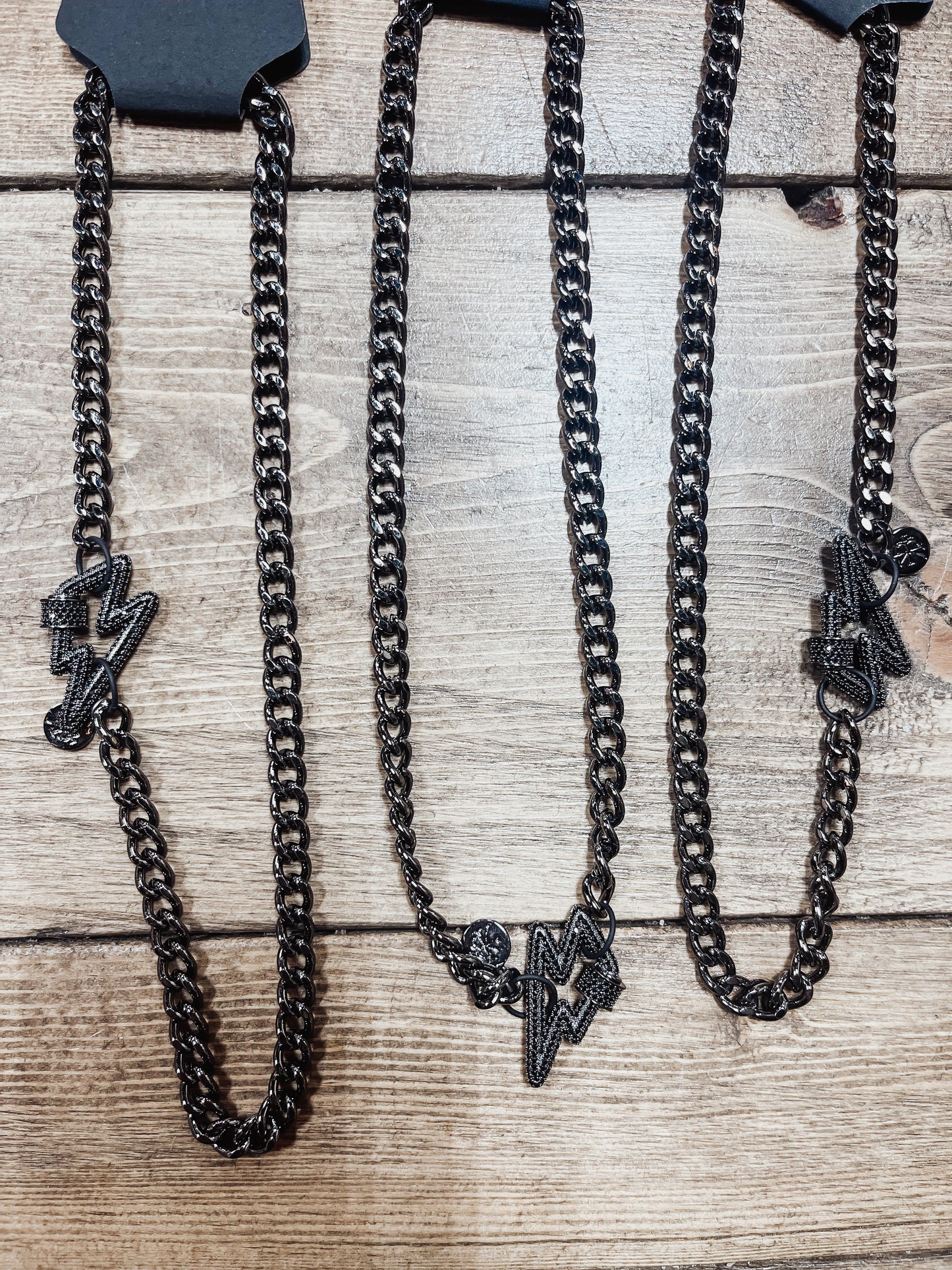 Bolt & Chain Necklace