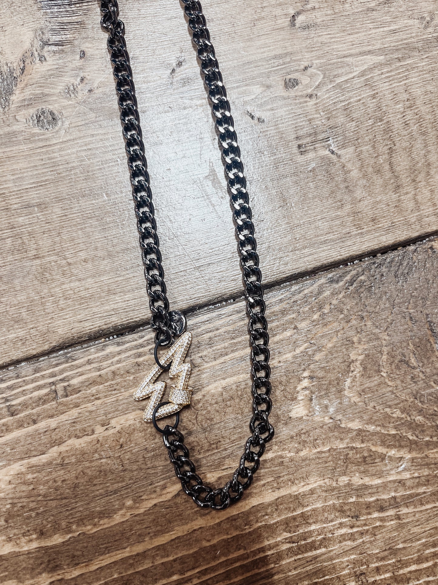 Bolt & Chain Necklace