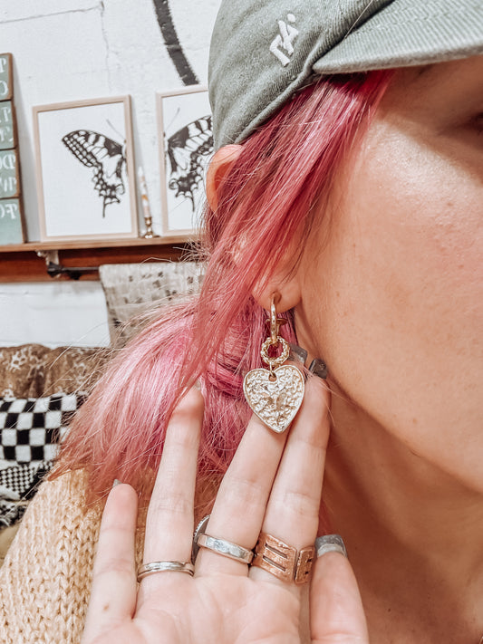 Sacred Love Dangle Earrings