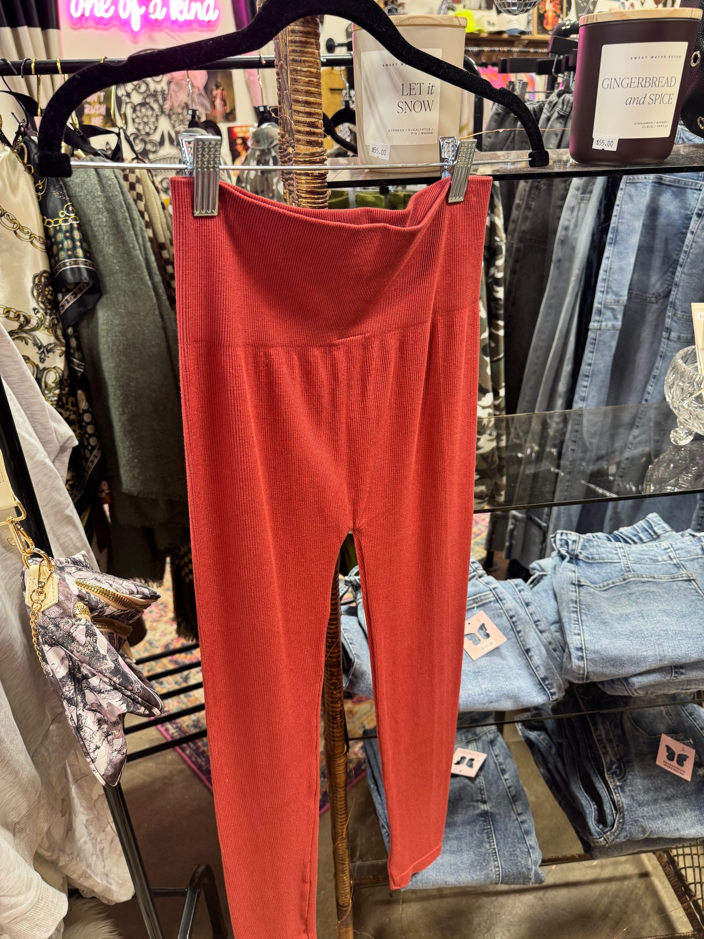 Cest Moi Ribbed Leggings