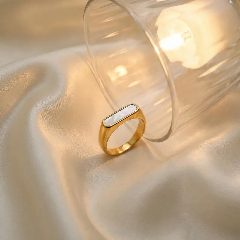 Opal Lines Ring