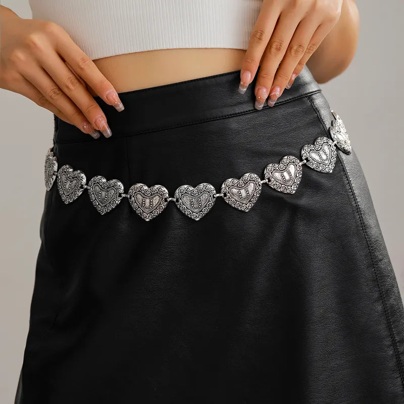 Metal Heart Belt