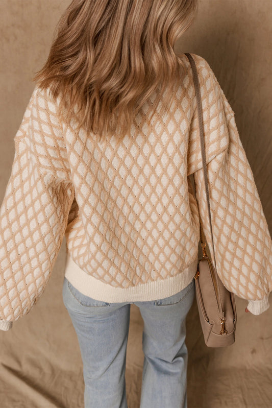 Cream Puff Sweater