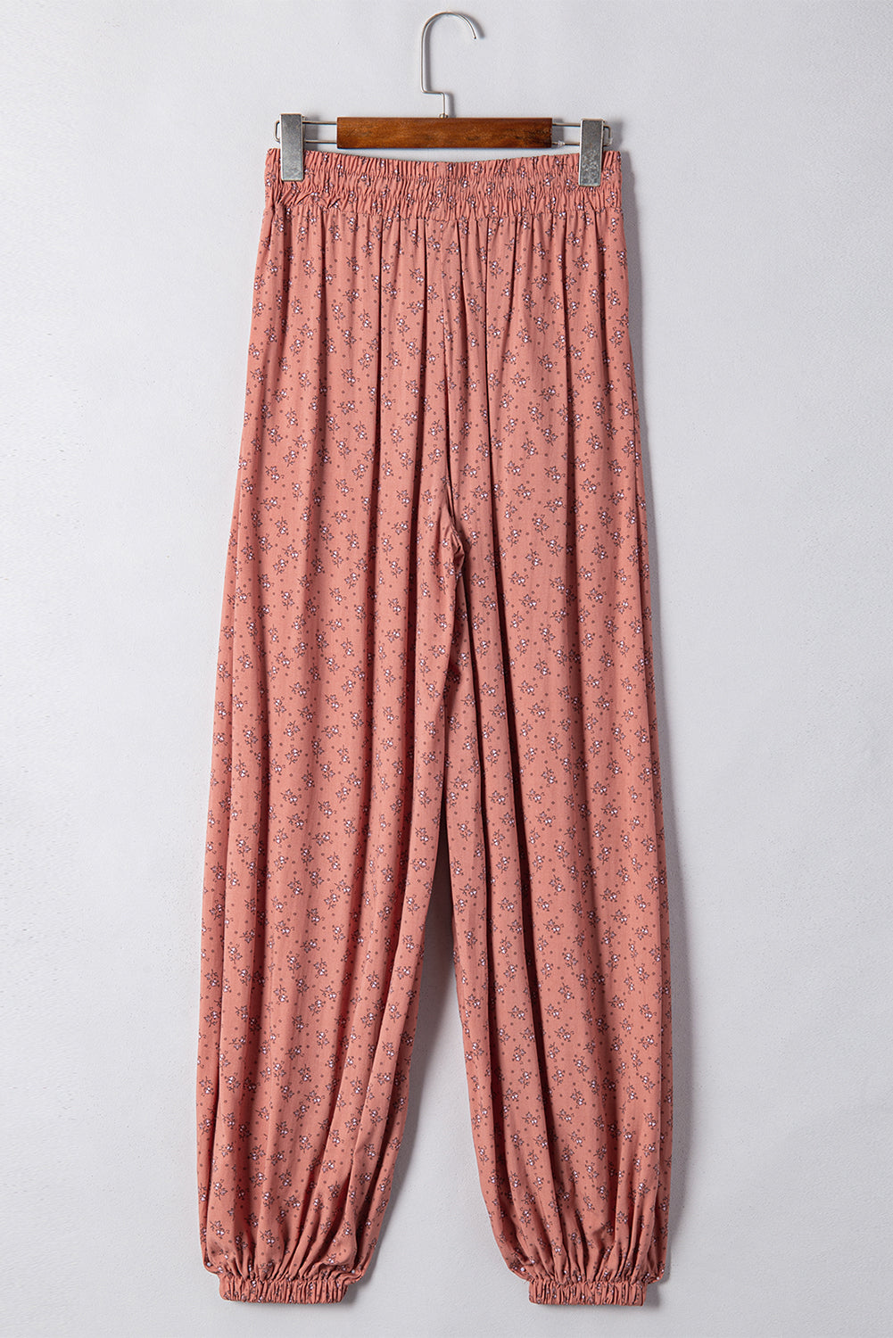 Boho Fab Floral Wide Leg Jogger Pants