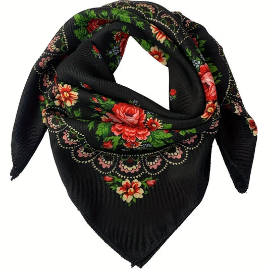 Boho Roses Headscarf
