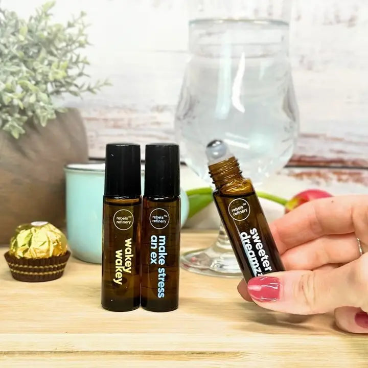 Remedy Roller 3 Pack 100% Natural Essential Oils
