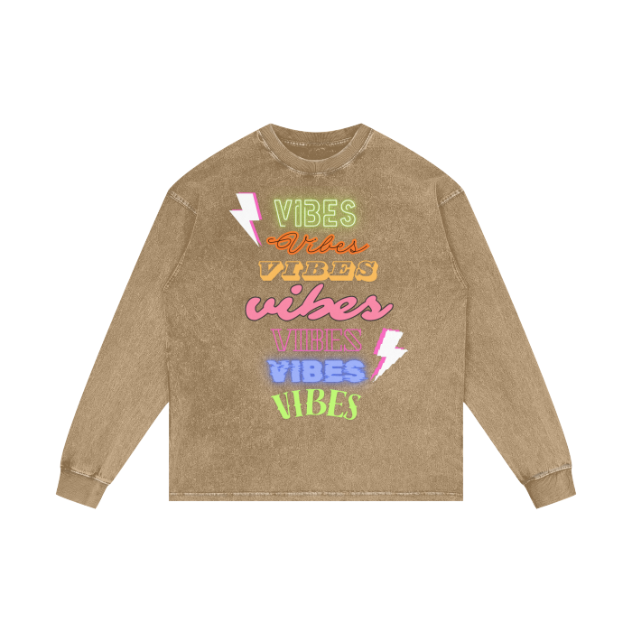 Vibes Oversized Long Sleeve
