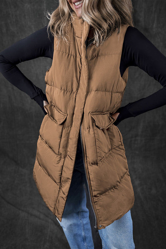 Aspen Longline Puffer Vest