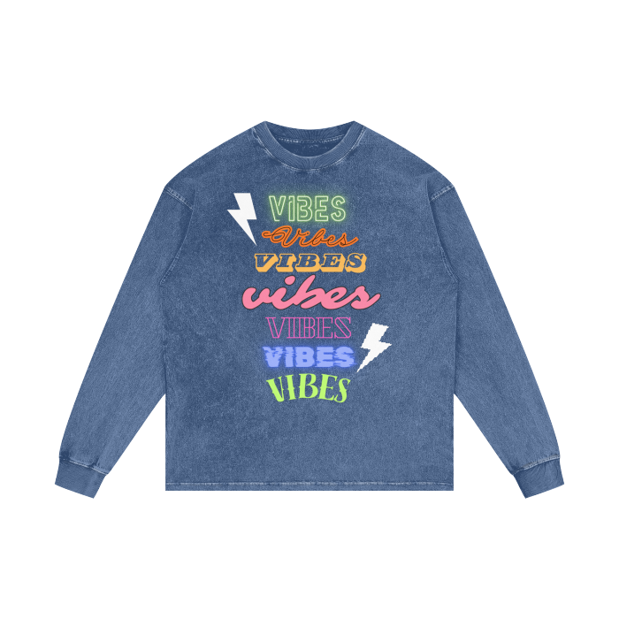 Vibes Oversized Long Sleeve