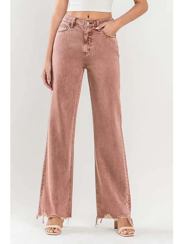 Flare jeans elastic on sale waist