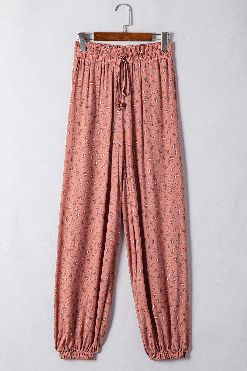 Boho Fab Floral Wide Leg Jogger Pants